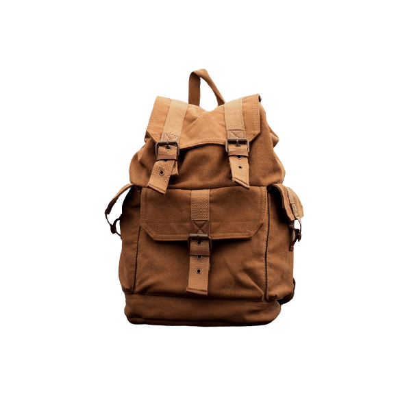 Canvas school bag